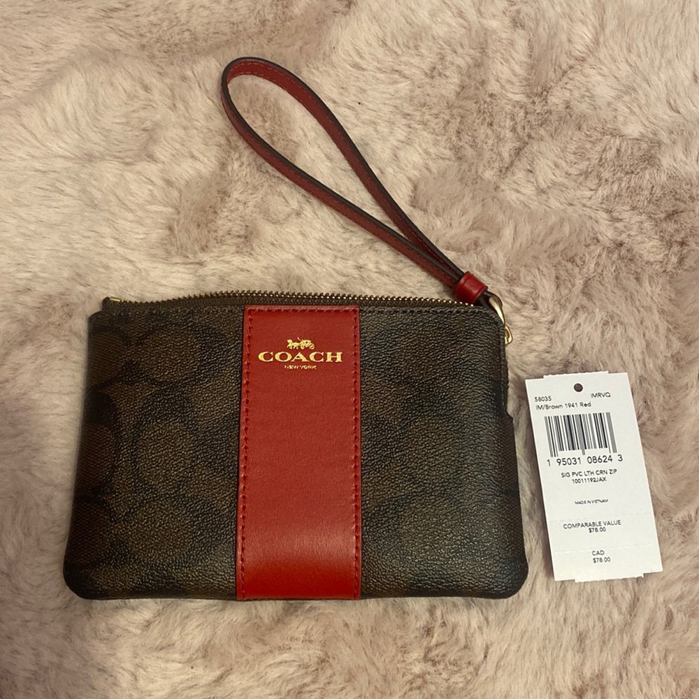 Brand new coach wristlet